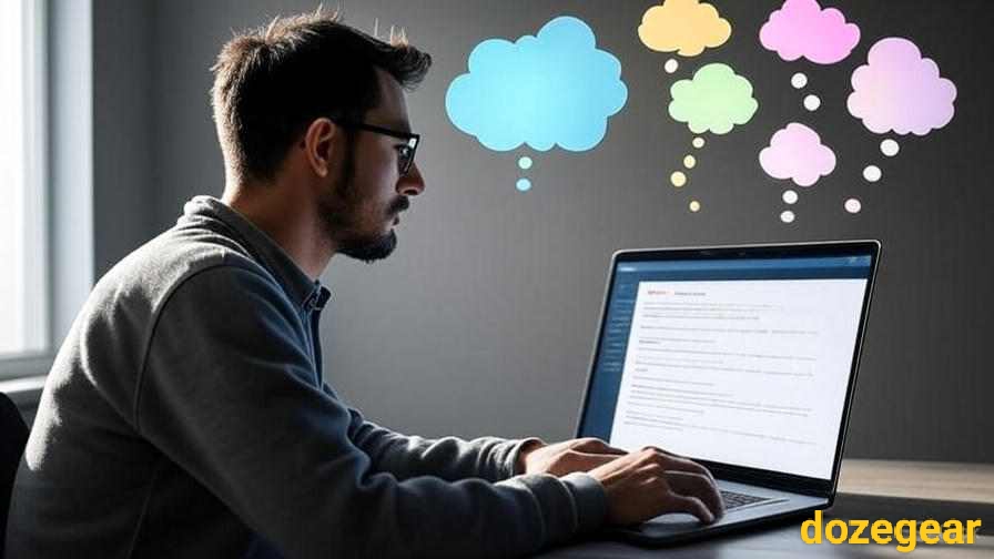 Researcher using a free AI summarizer tool for academic papers