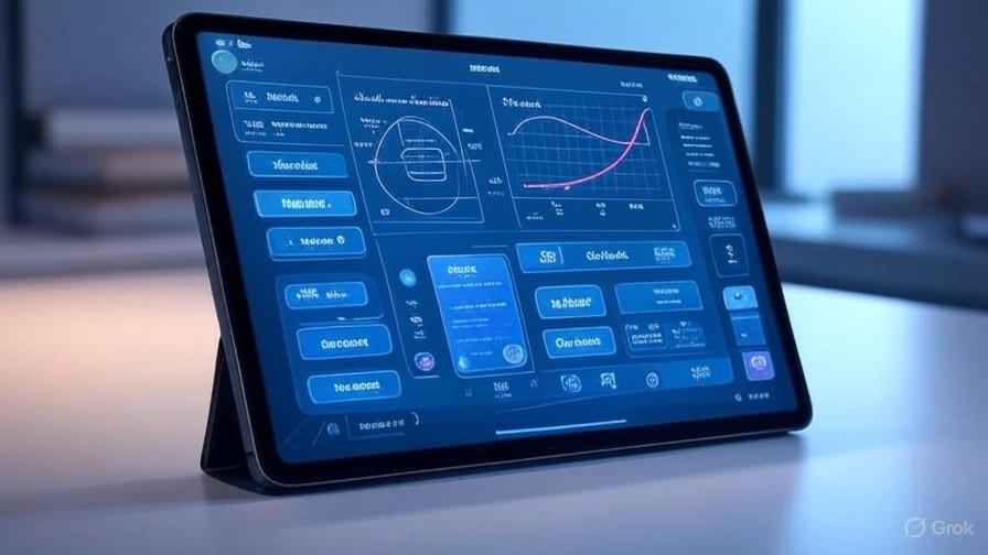 AI-powered math solver app showing step-by-step solution with graphs”