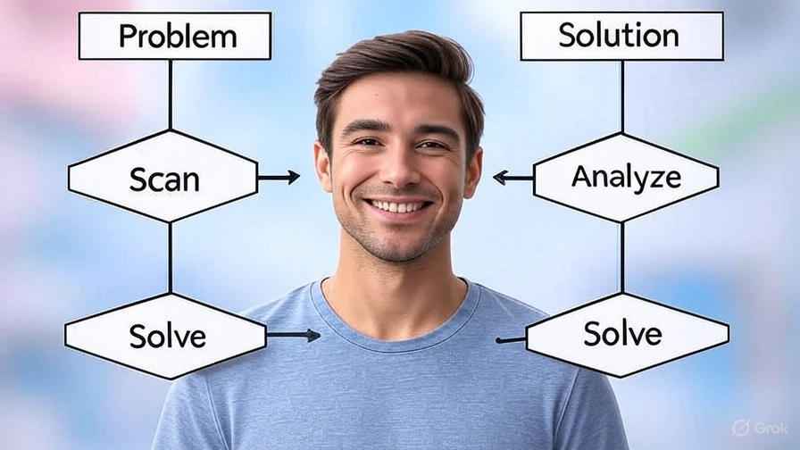 How an AI math solver app simplifies equations step by step from scan to solution