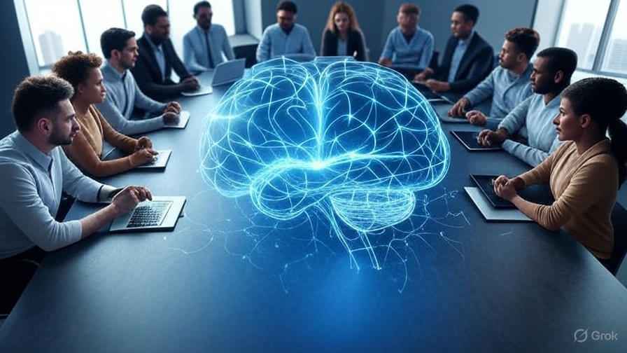 Business artificial intelligence tools for a productive team.