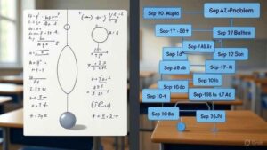 AI Physics Homework Helper showing step-by-step solution to a difficult physics problem