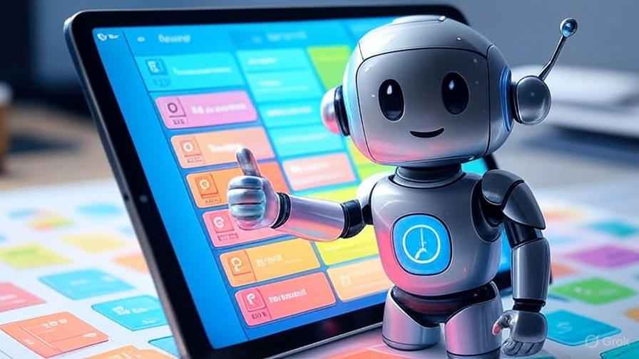 AI study planner app interface showing a perfect schedule"