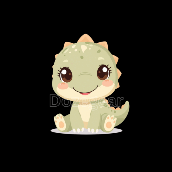 cute baby animal clipart bundle | 10 transparent png images | kids nursery art | cartoon animal stickers | digital download